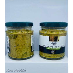 Tapenada, pasta z zielonych oliwek 180 g