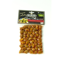 Oliwki Chalkidikis zielone z chili 250 g